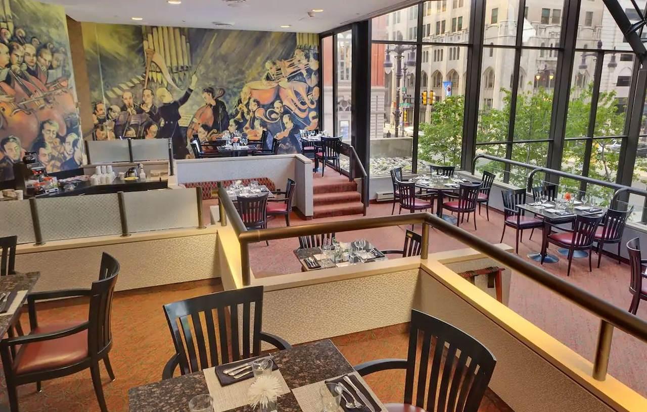 Doubletree By Hilton Hotel Philadelphia Center City Restaurace fotografie